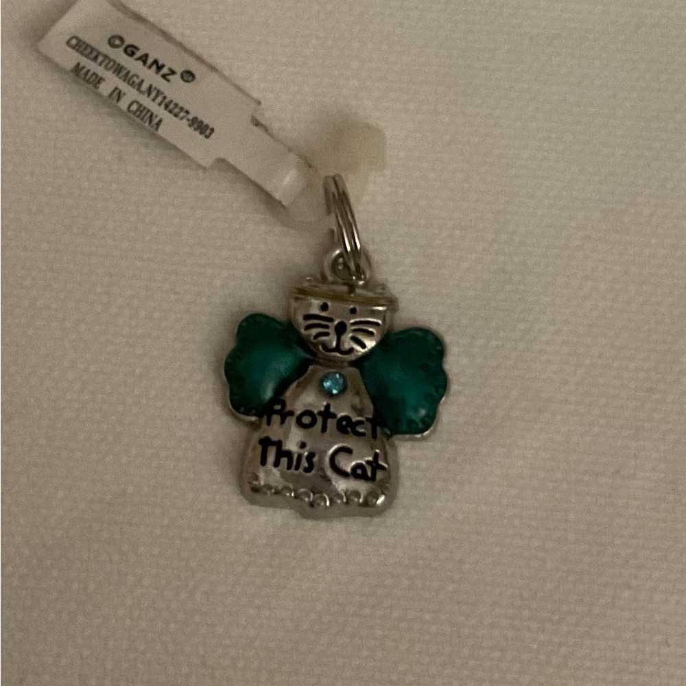 GANZ Pet Tag “Protect This Cat” 🐱